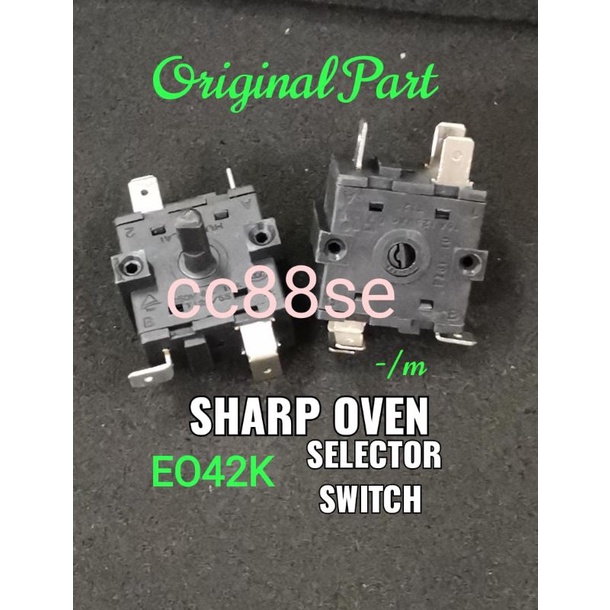 SHARP OVEN SELECTOR SWITCH ORIGINAL PART | Shopee Malaysia