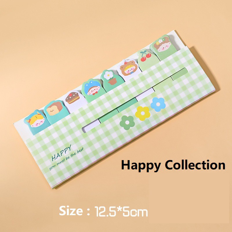 Animal Sticky Notes Cute Cartoon Memo Notes Comel Korean Creative ...