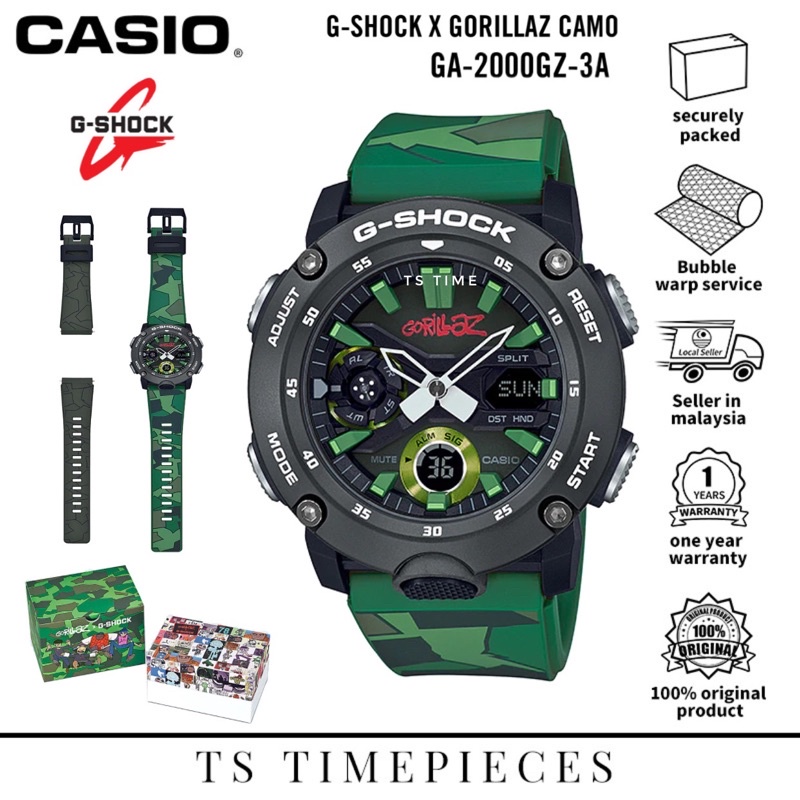 Gorillaz gshock outlet watches