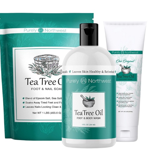 [ iiMONO ] Purely Northwest Antifungal Tea Tree Oil Body Wash, Athletes