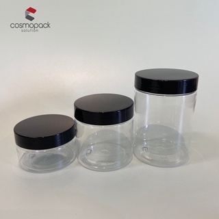 4 oz Small Plastic Containers with Lids 24 Pack Plastic Jars with Lids + 20g/20ml Small Containers with Lids Cosmetic Sample Jar - for Lip Scrub, Body