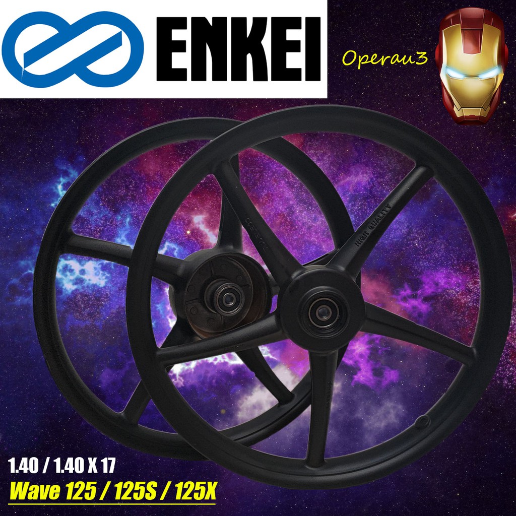 SP522 Wave125 / Wave125 S / Wave125 X Sport Rim ENKEI Design 522 Racing ...