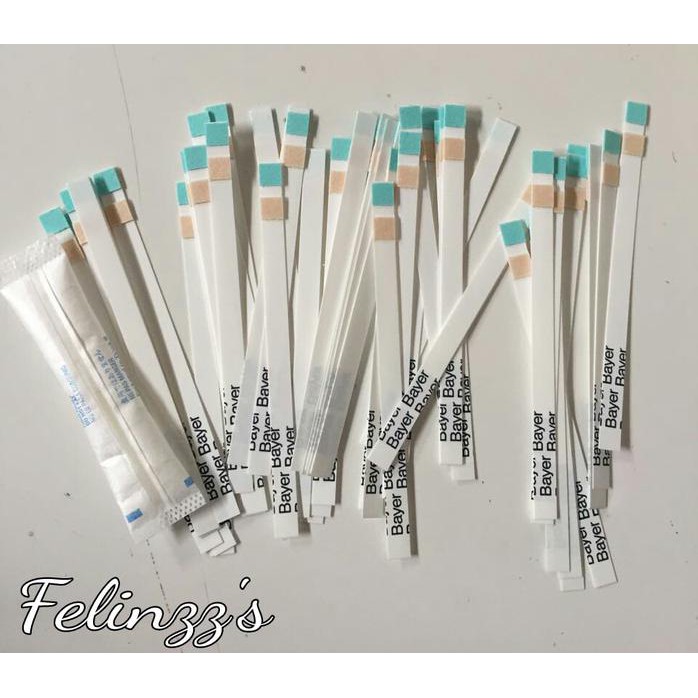 Keto Diastix Contains 50 Reagent Strips For Urinalysis Shopee Malaysia