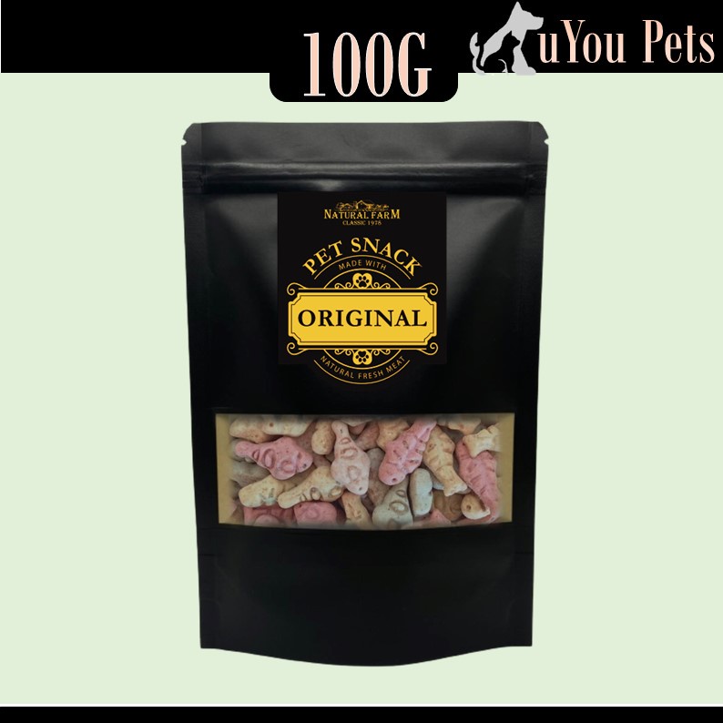 Natural Farm Catnip Biscuit 100G ( Fish Flavor ) Cat Biscuit