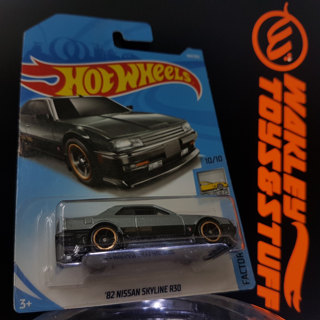 Hot Wheels FACTORY FRESH '82 NISSAN SKYLINE R30 (GRAY) | Shopee Malaysia