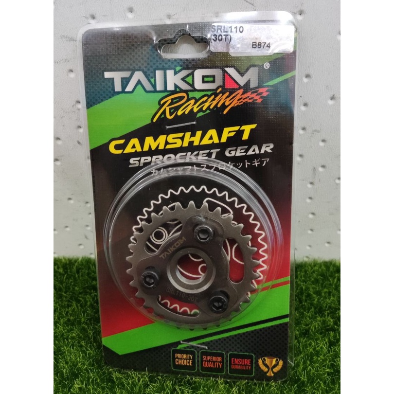 YAMAHA SRL 110, LAGENDA 110 RACING TIMING GEAR 30T/ RACING CAMSHAFT