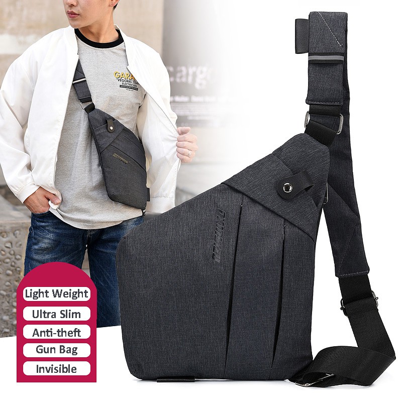 Slim cheap chest bag