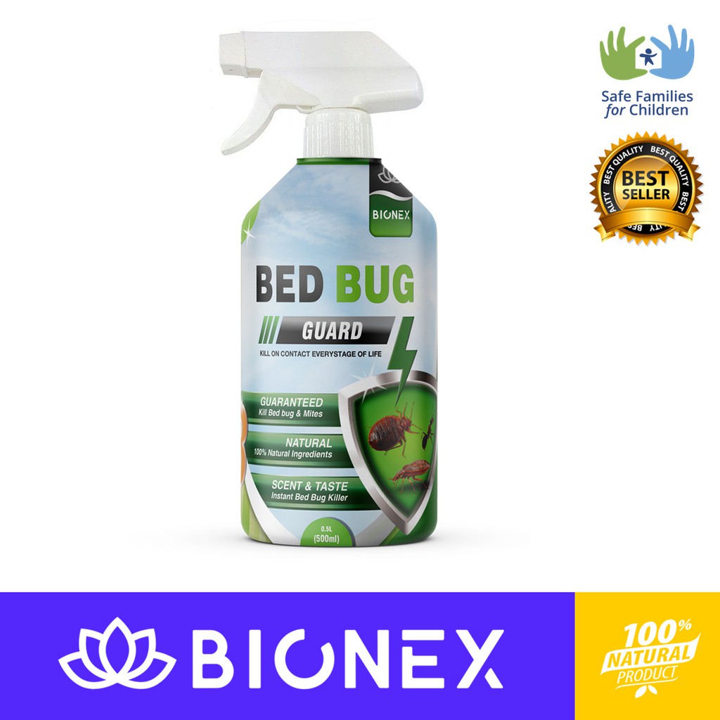 Bionex Bed Bug Guard Control Spray / Penghapus Pepijat Tilam (500ML ...