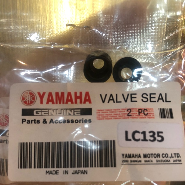 Valve seal LC135 / Y15 / FZ150 original yamaha ( 1 pcs ) Shopee Malaysia