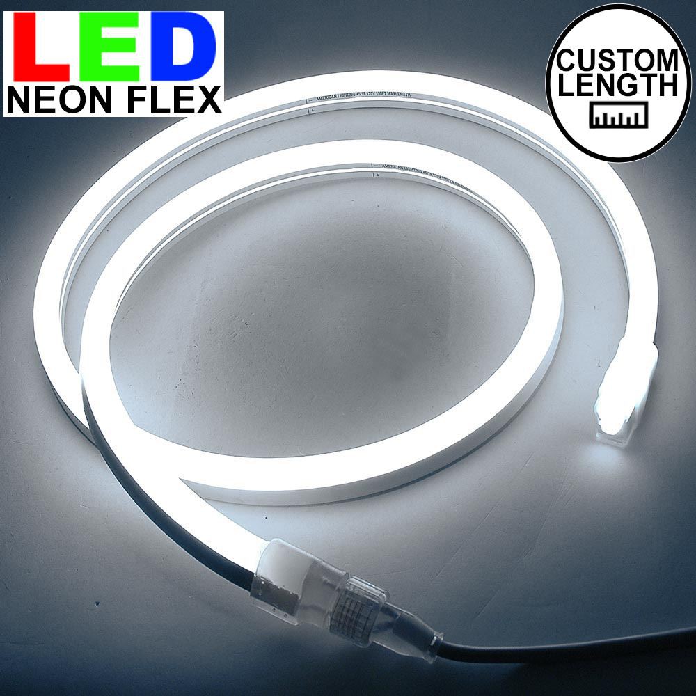 Led neon flexible Rope light Custom White / White meter (not including ...