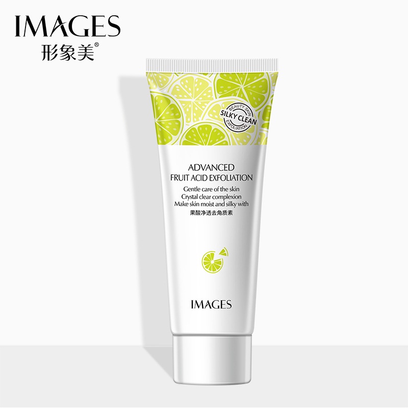 IMAGES Scrub Lime scrub Face Skin Lemon Fruit Acid Exfoliation Deep
