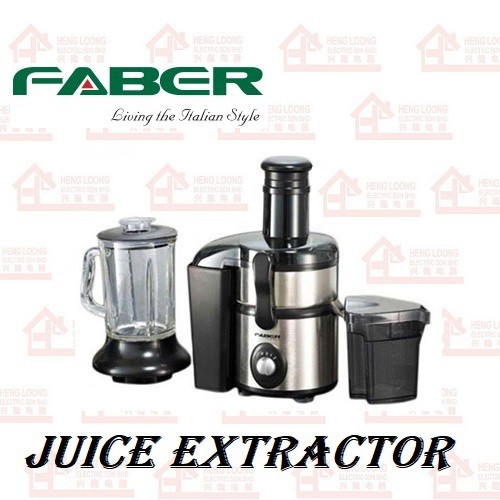 FABER JUICE EXTRACTOR WITH 2 SPEED 15,000rpm & 17,000rpm 1 YEARS