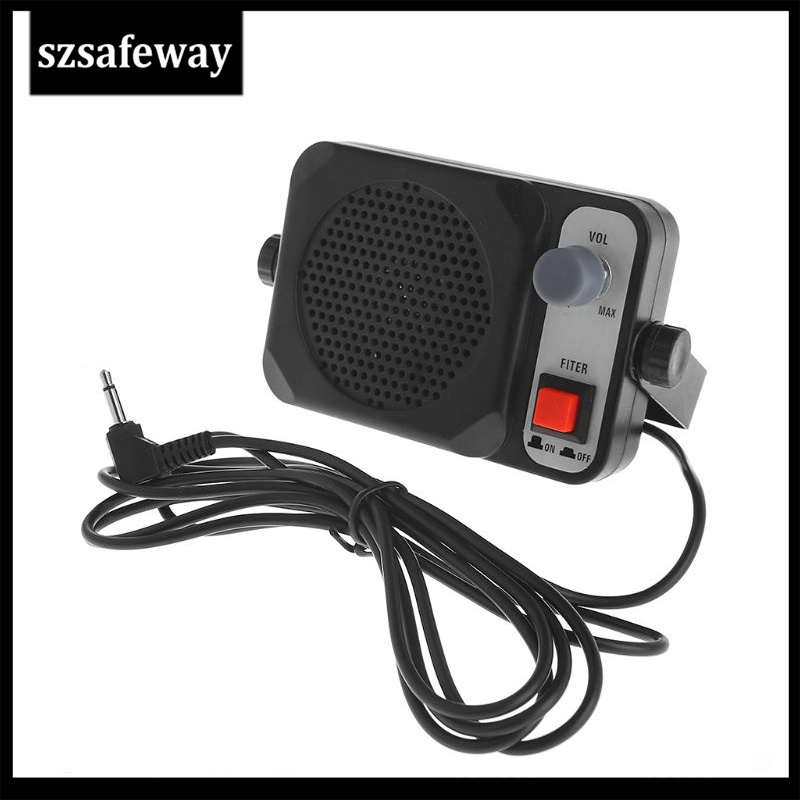 New Heavy Duty TS650 Mini External Speaker For YAESU KENWOOD CB