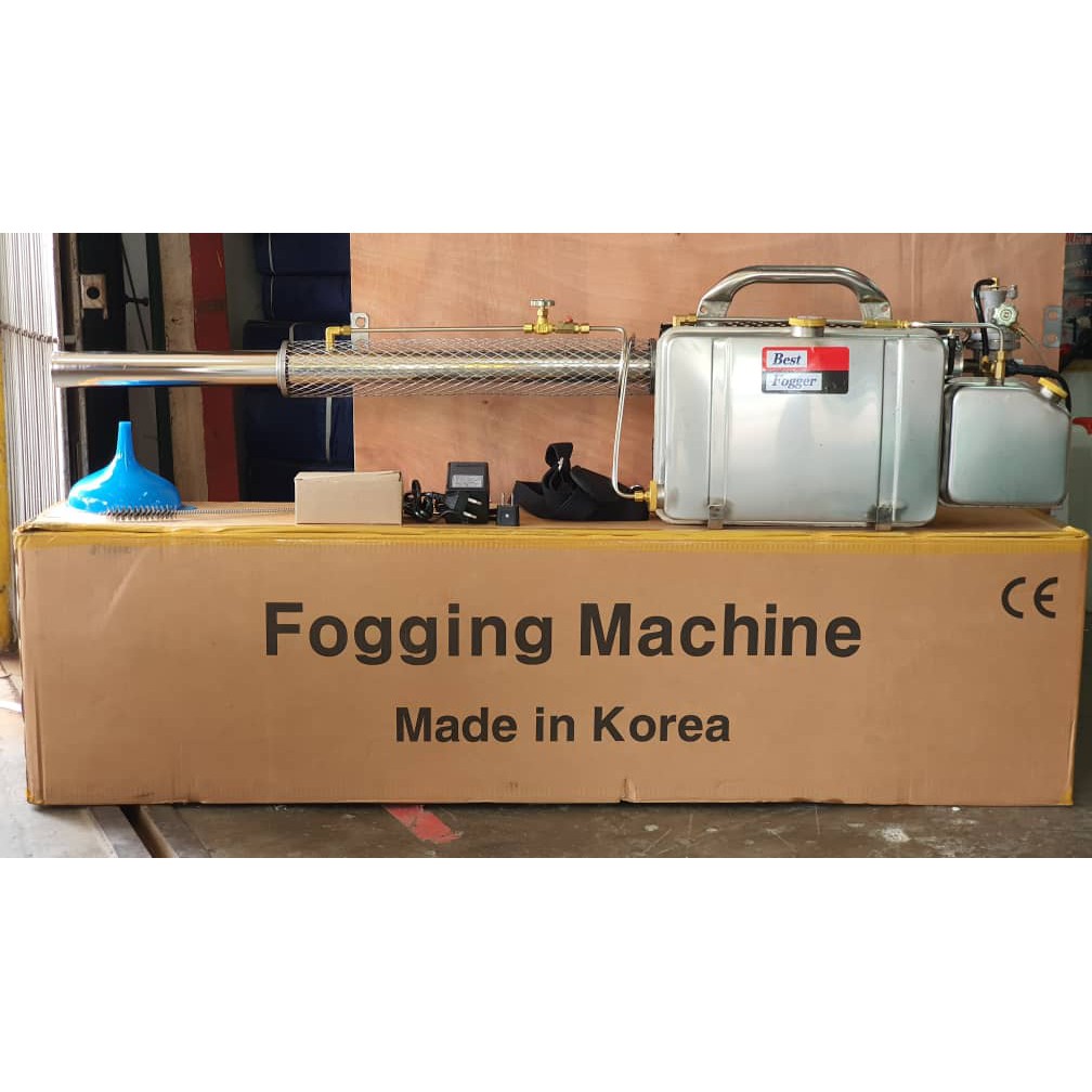 BEST FOGGER PORTABLE MACHINE ELECTRIC START RECHARGEABLE