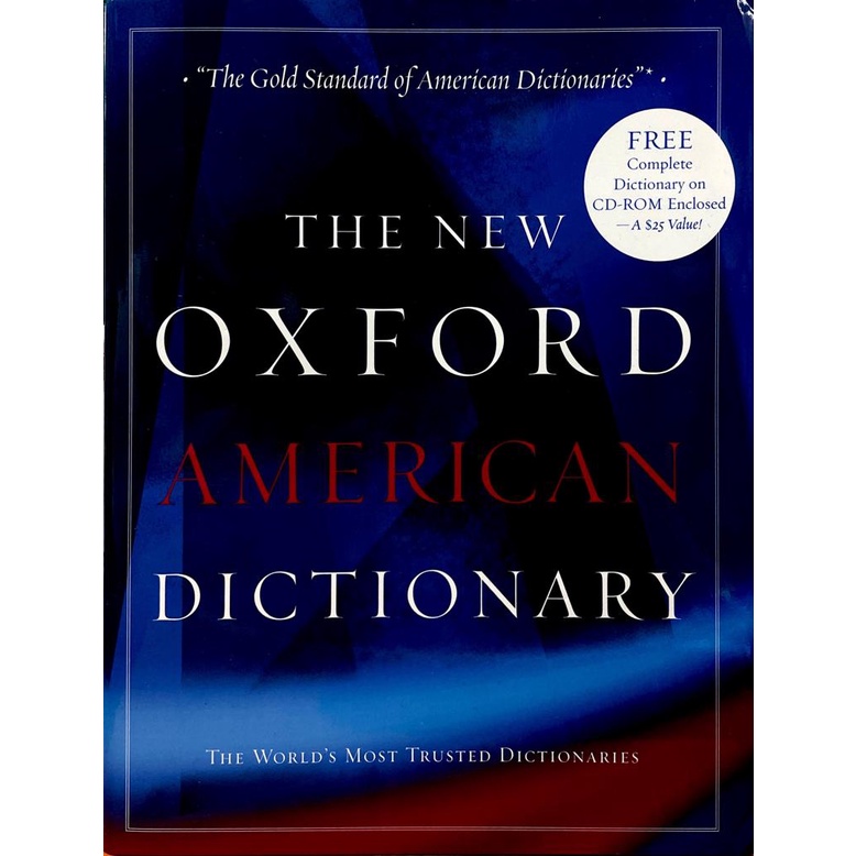 THE NEW OXFORD AMERICAN DICTIONARY + FREE COMPLETE DICTIONARY ON CDROM