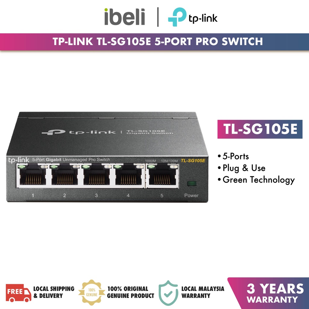 IT: Switch TP-Link 5 Ports Gigabit (Gebraucht) In Bellevue Für CHF 5 - Foto 6