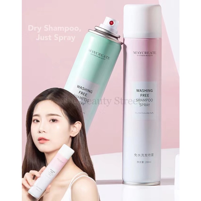 [MALAYSIA READY STOCK] The Beauty Street MAYCREATE Washing Free Shampoo