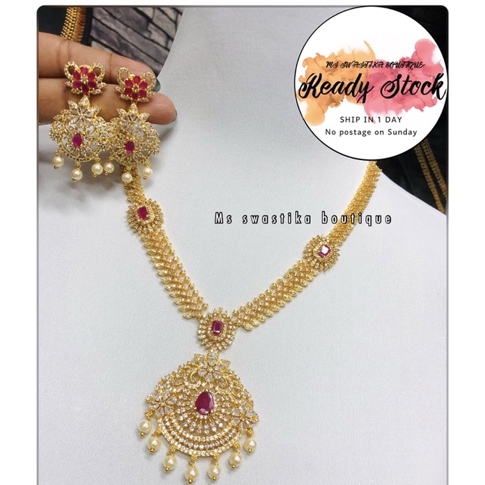 (READY STOCK)ADSTONE NECKLACE(PREMIUM QUALITY) | Shopee Malaysia