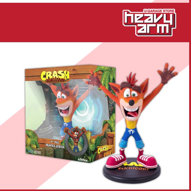 Grande Figurine Crash Bandicoot XL – 40 Cm – Activision – 2018 – Occasion