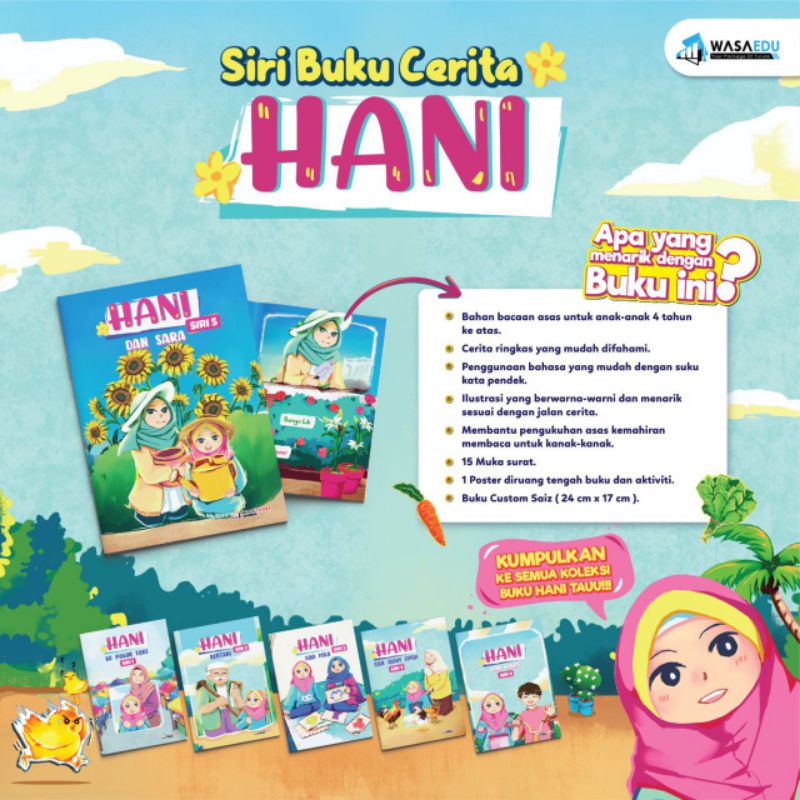 BUKU CERITA KANAK-KANAK / BESTNYA BERCERITA SIRI HANI | Shopee Malaysia