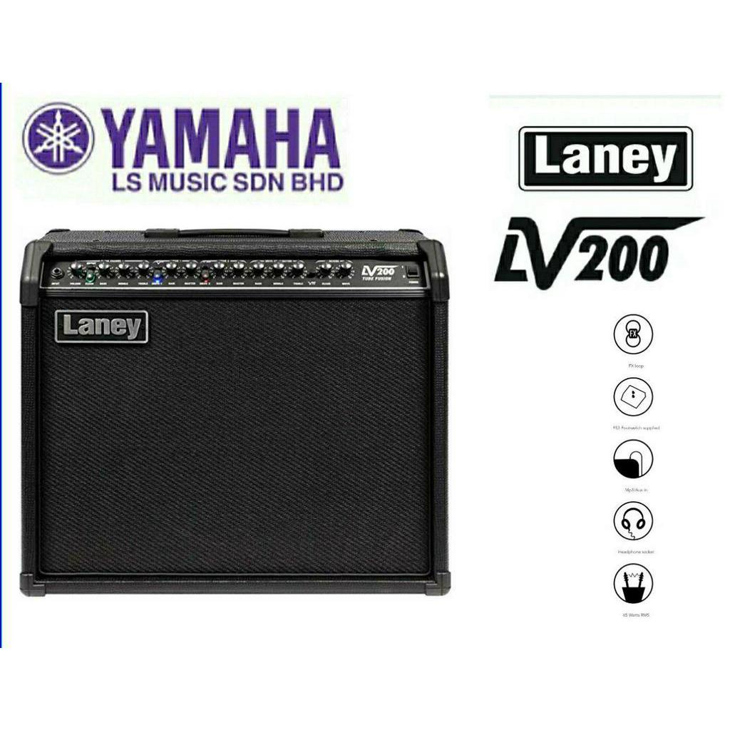 Laney LV200 Guitar Amplifier 65watt Gitar Shopee Malaysia