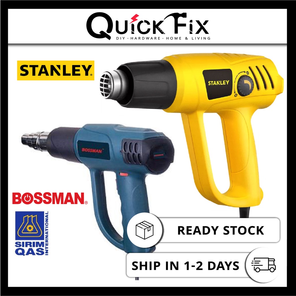 QuickFix Heat Gun Hot Air Gun Blower 2000W Watt Peniup Agin Panas