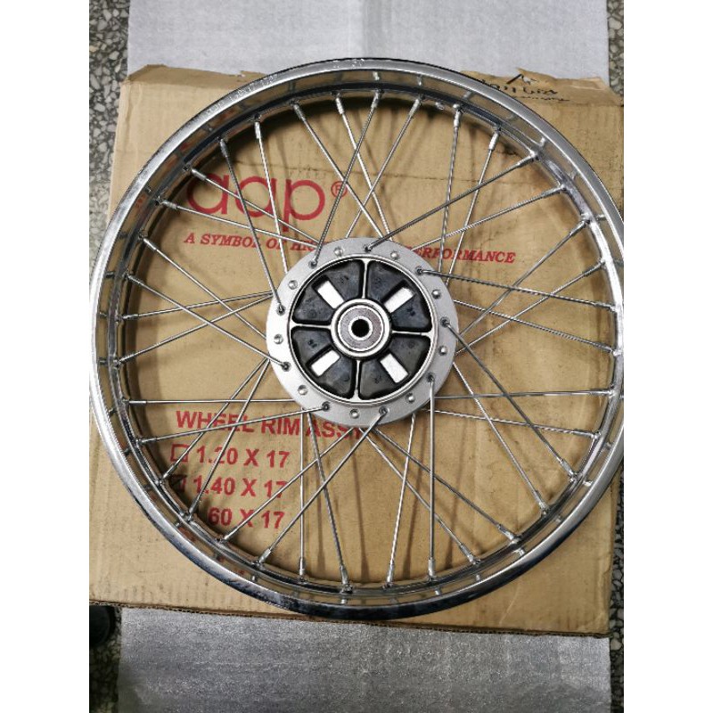 HONDA EX5 REAR RIM ASSY 100% AAP RIM BELAKANG Complete | Shopee Malaysia