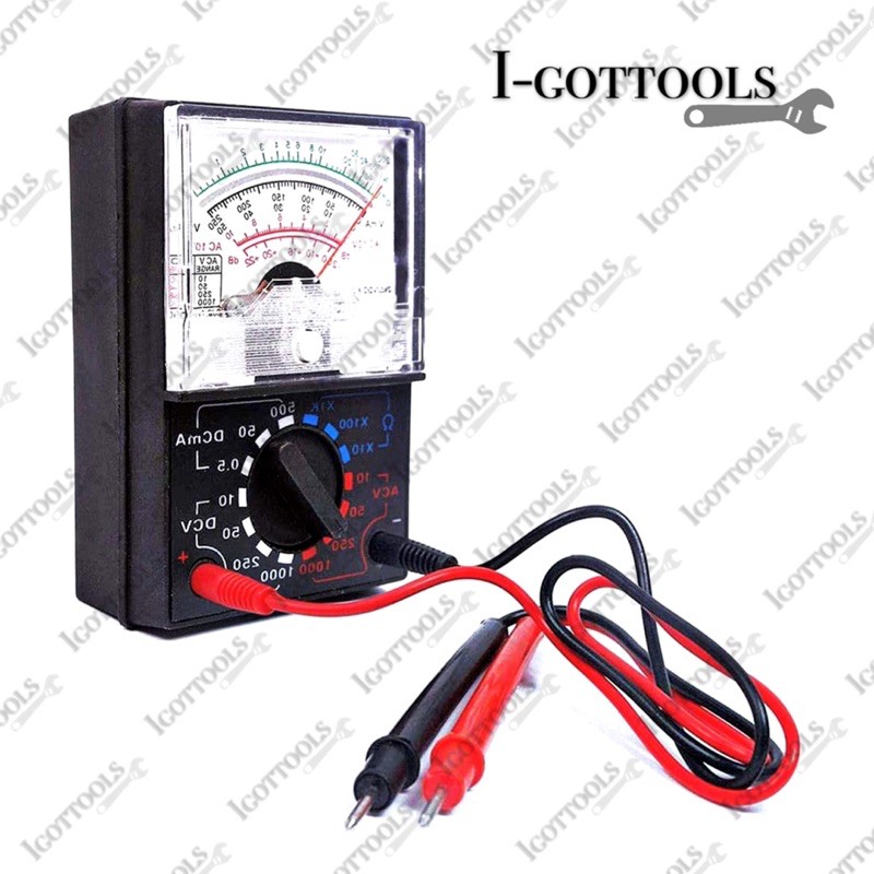 Portable YX- 1000A Mini Pointer-style Multimeter with One Pair Test Pen ...