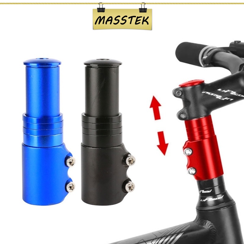 MASSTEK 120mm Bike Handlebar Fork Stem Riser Rise Up Extender Extension ...