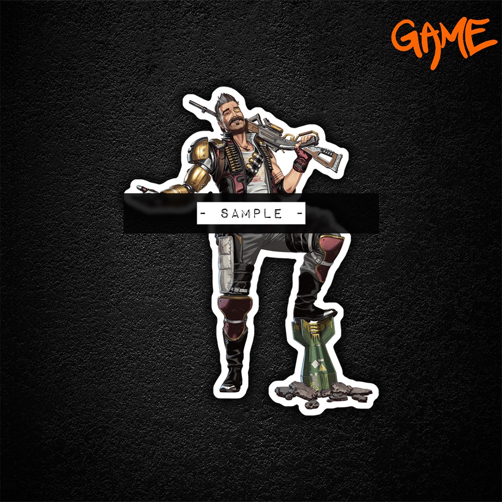 APEX LEGENDS - Fuse - Premium Fan-made Sticker (GAME series) | Shopee ...