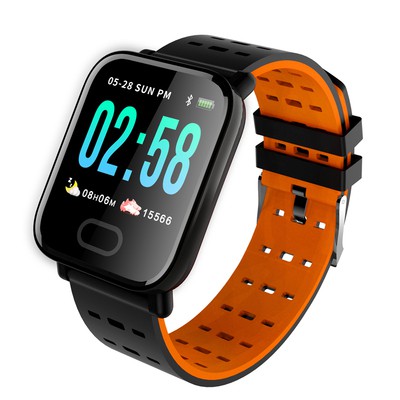 Apple Xiaomi Huawei Oppo New Wearfit A6 Smart Watch Blood Pressure Heart Rate Monitor Smartwatch Compatible Jam Pintar Shopee Malaysia