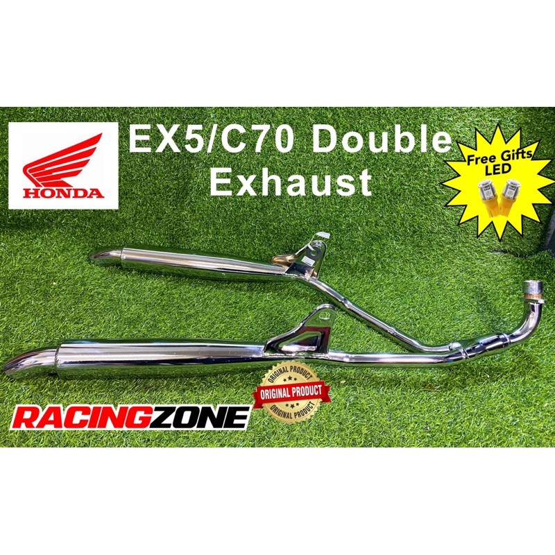 Honda deals c70 exhaust