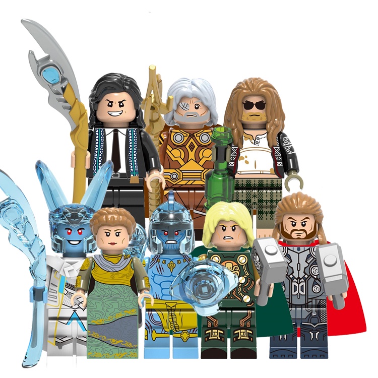 IN STOCK Super Heroes Thor Loki Minifigures Blocks Toys | Shopee Malaysia