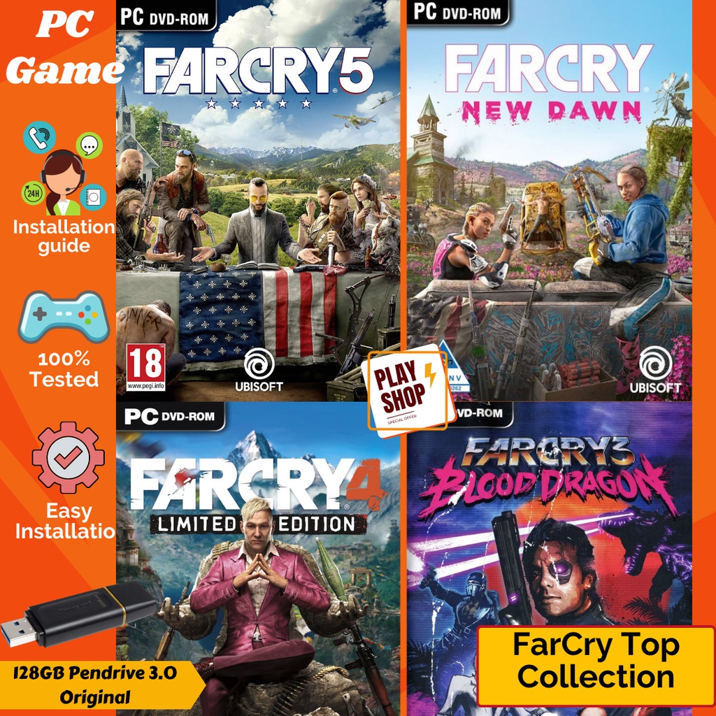 Far Cry Exclusive Collection PC – Version Française – Comme Neuf