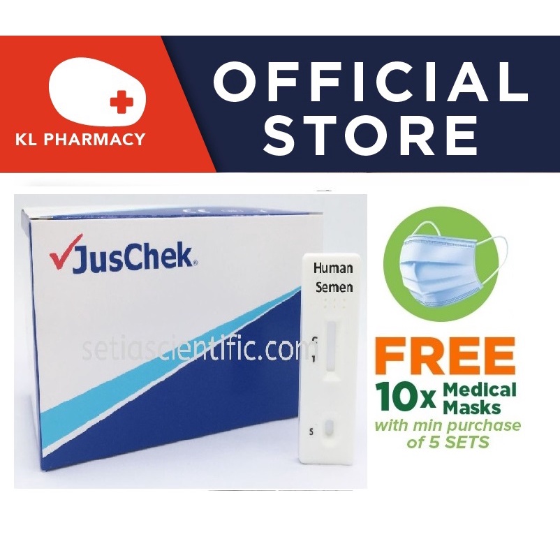 [KL PHARMACY] JUSCHECK/ JUSCHEK COVID 19 RAPID ANTIGEN HOME TEST KIT