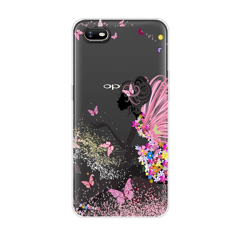 Oppo A1K Case Silicone Soft TPU Paint Phone Case Cover OPPO A1 K