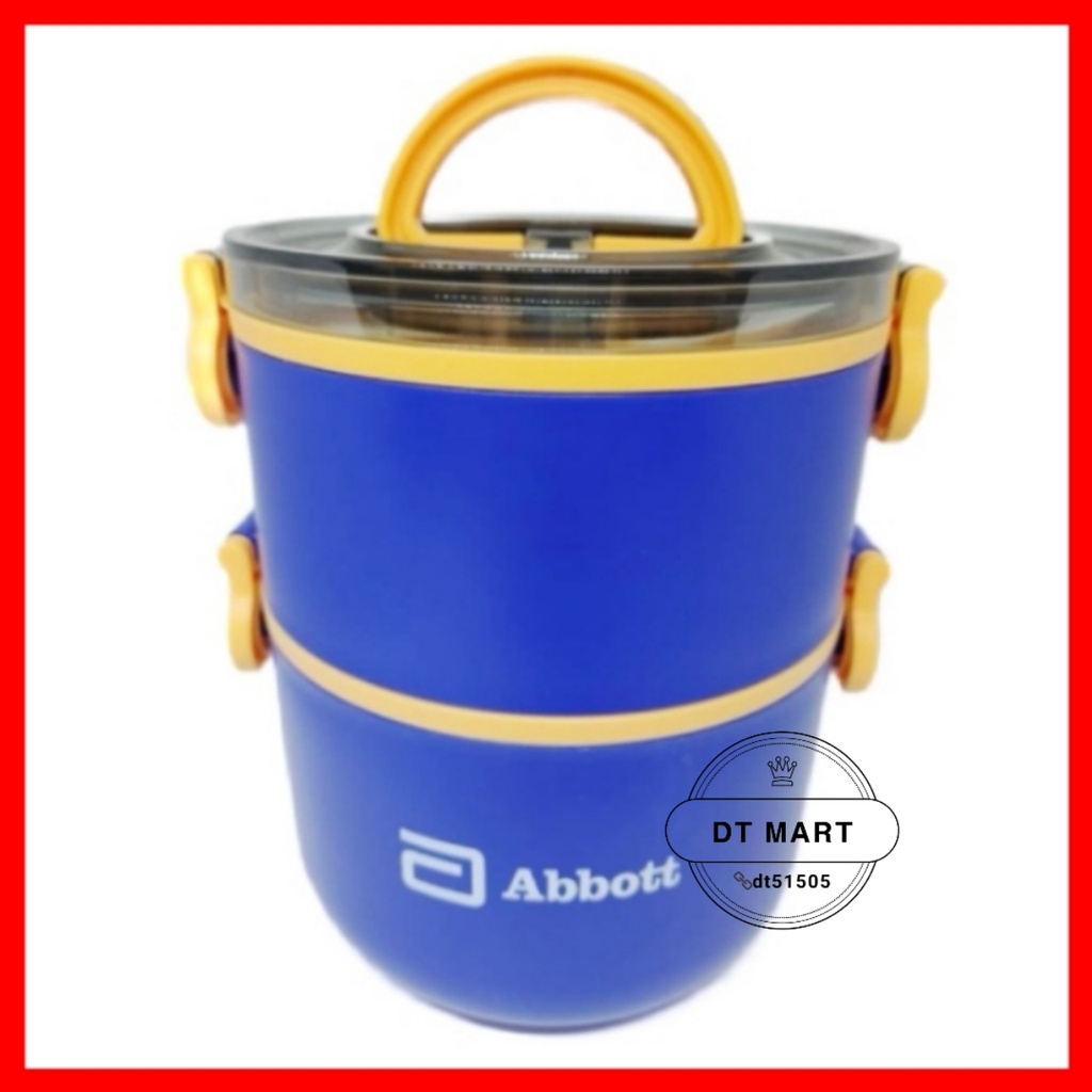Similac Abbott Portable Thermal Lunch Box 2-Tier Layer Lunch Box ...