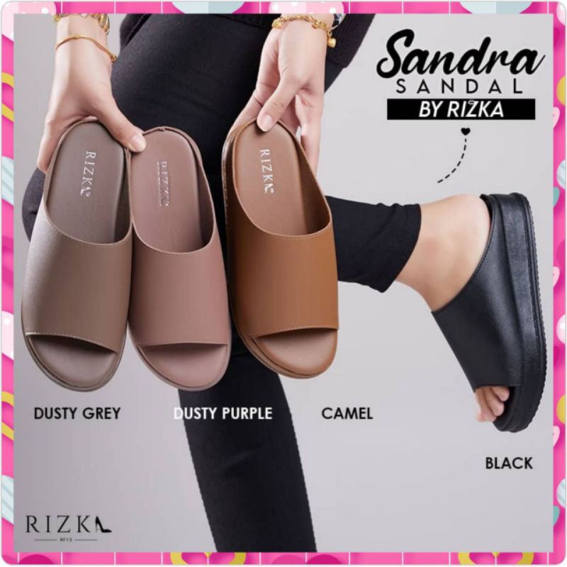 SANDRA SANDAL BY RIZKA WITH BOX READY STOCK | Shopee Malaysia