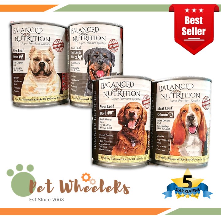 Balanced Nutrition Dog Canned Wet Food Can 375g Shopee Malaysia