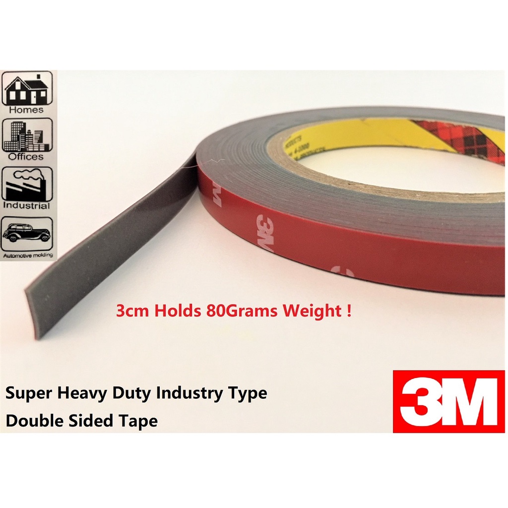 Double Sided Tape for Walls Heavy Duty Removable Mounting Tape Strong  Adhesive, Washable and Reu 