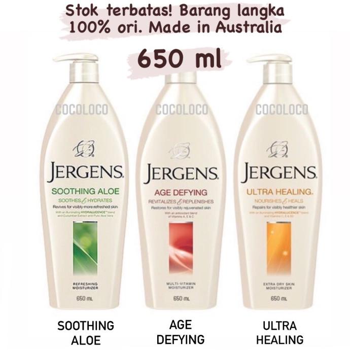 Jergens Body Lotion Original 650ml Shopee Malaysia