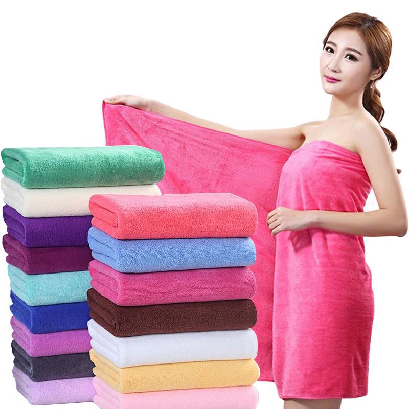 1/3/5pcs Superfine Fiber Soft Bath Towel Beauty Salon Bed Linen Comfortable  Turban Sofa Massage SPA Plain Bath Dress Beach Towel