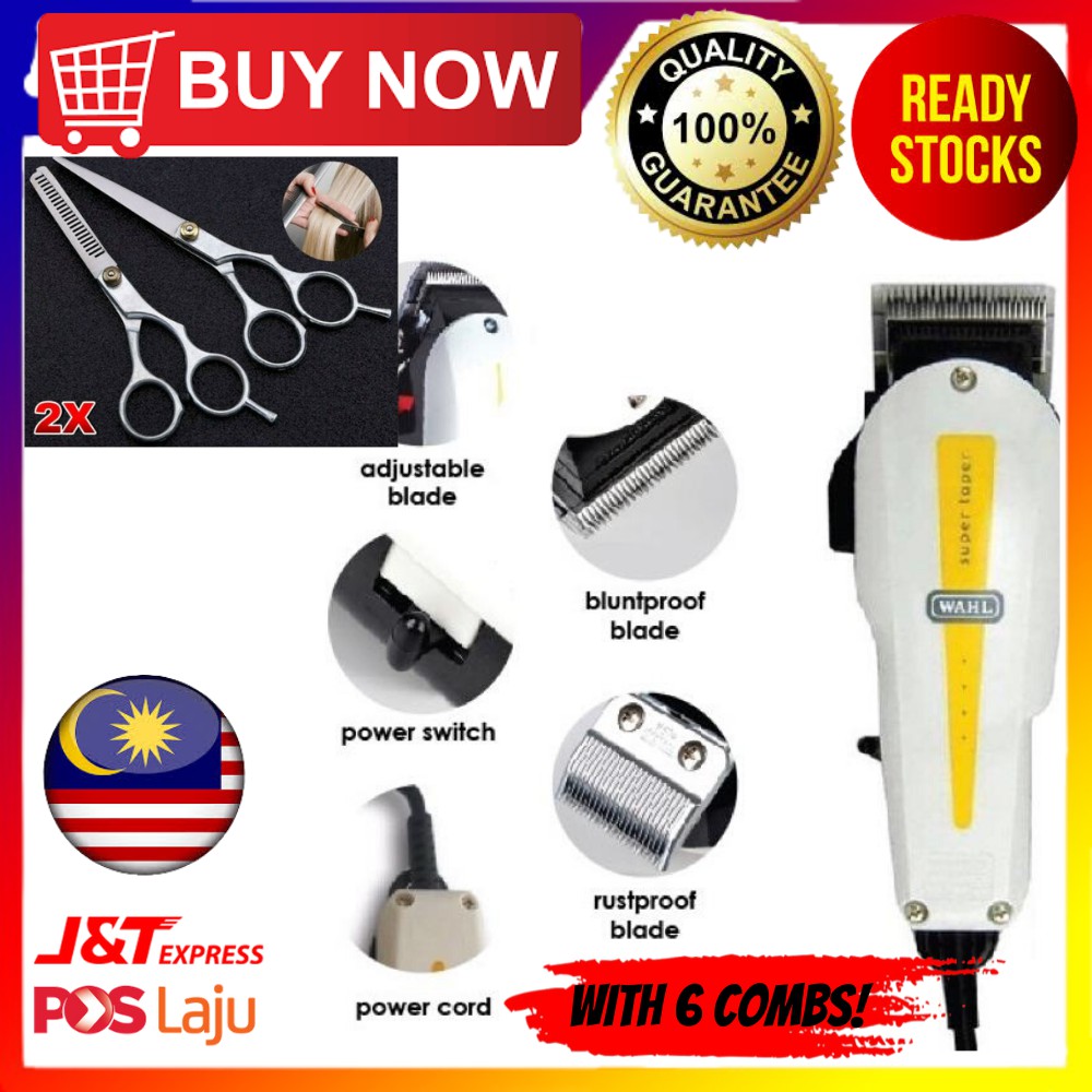 [READY STOCK] Haircut Machine Super Taper Mesin Rambut WAHL Electrical ...