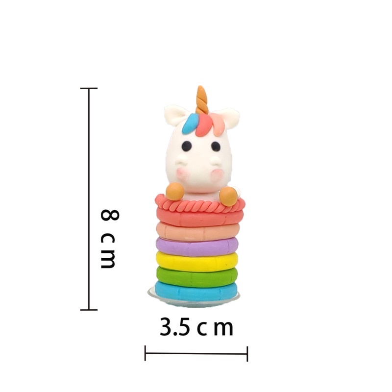 READY STOCK ‼️ Unicorn and Rainbow Cake Toppers Shopee Malaysia