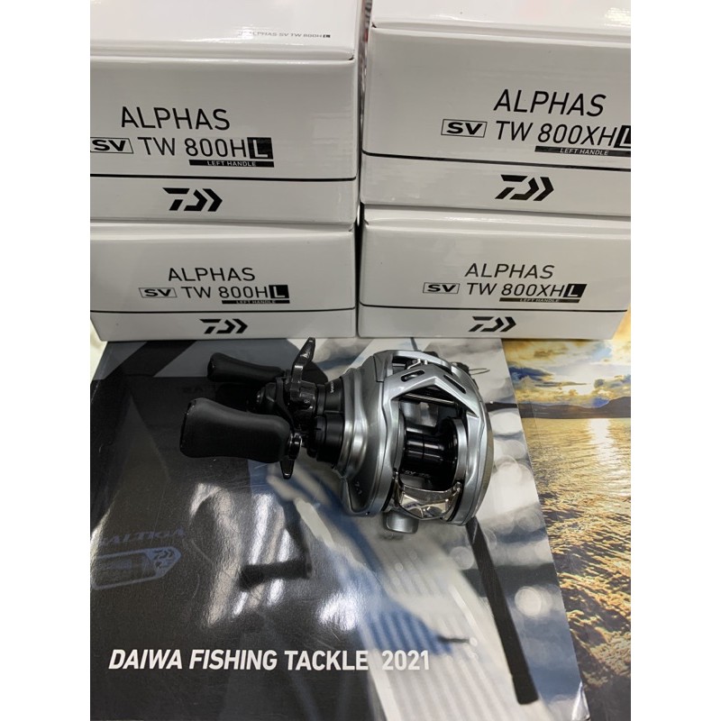 Daiwa Alphas SV TW 800 Bait Casting Reel Made in Thailand