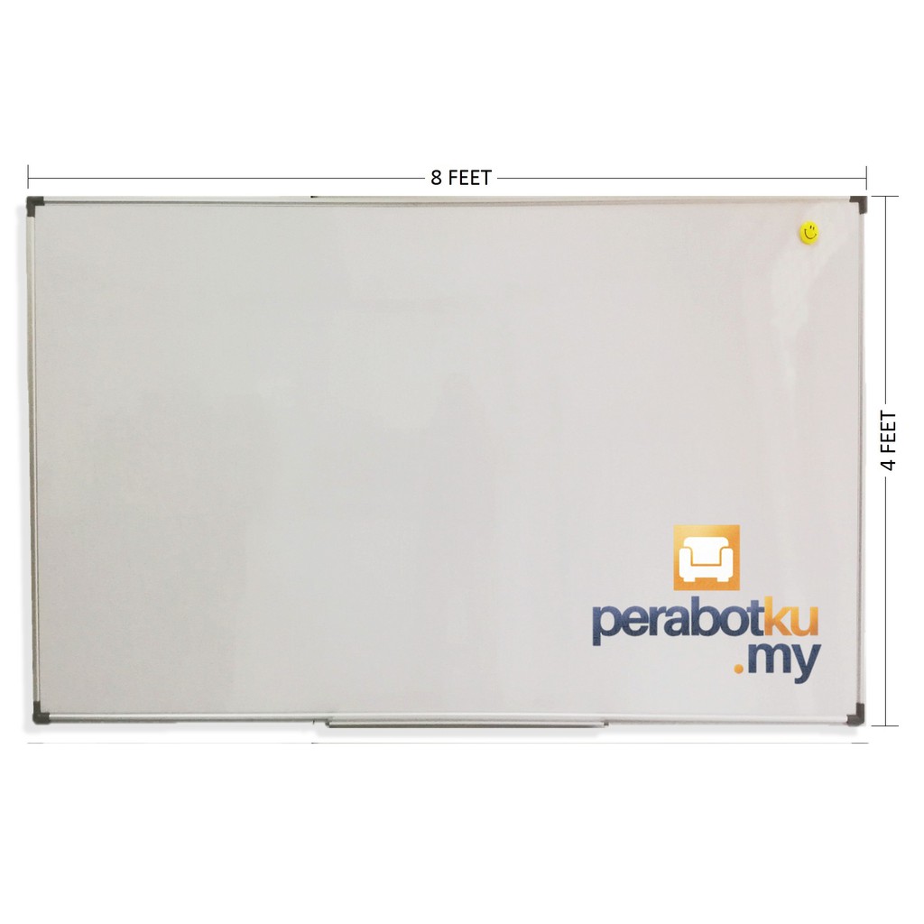 WHITEBOARD 4FT X 8FT WHITE BOARD / PAPAN PUTIH TULIS