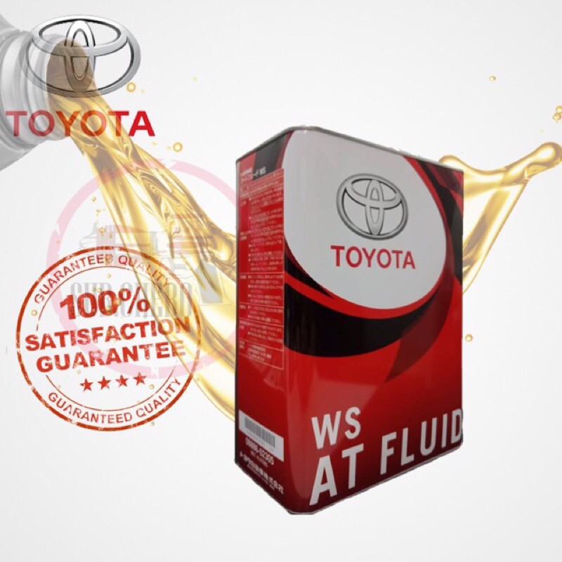 SC358 Minyak gearbox ATF Toyota WS Fluid 4L VIOS ALTIS CAMRY Alphard ...