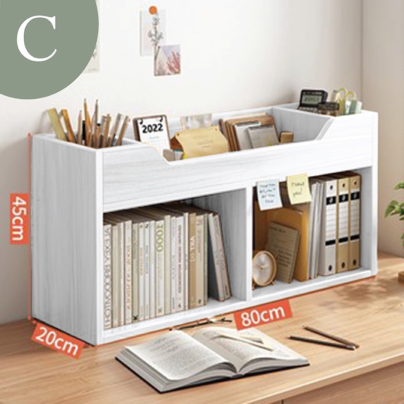 Student tabletop bookrack stationery storage rack study room desktop ...