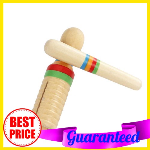 Guiro In Legno Per Bambini Dilwe - Strumento Musicale A Percussione Con Bastone, Perfetto Per Educazione Musicale E Giochi Sonori - Foto 7