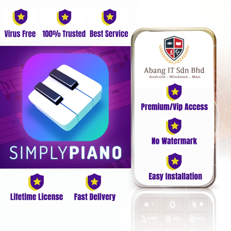 Simply Piano by JoyTunes Android App (Premium/Gold/VIP Access) No